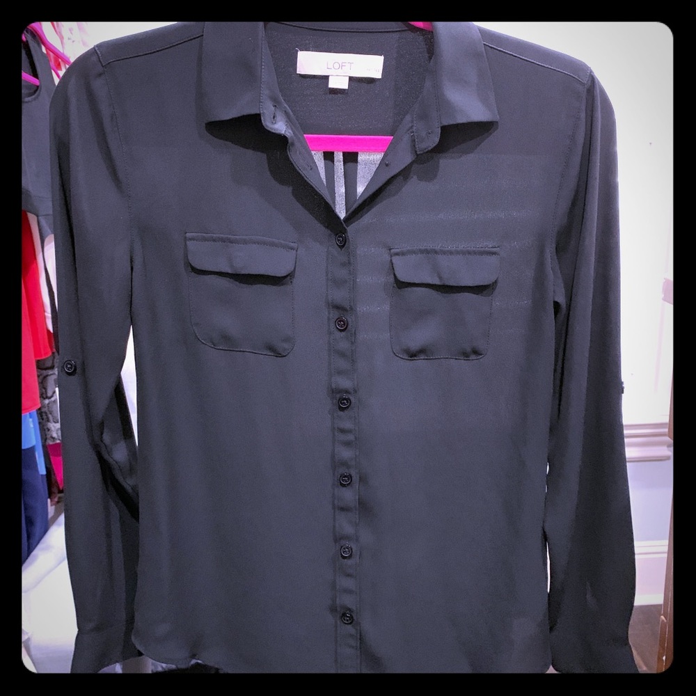 Loft Anne Taylor Button Up business dress shirt.